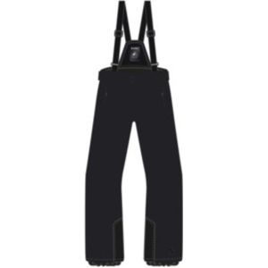 killtec 43581-000 KSW 467 MN SKI PNTS Pantalon de ski pour homme avec bavette amovible, protection des bords et jupe pare-neige Noir Taille M