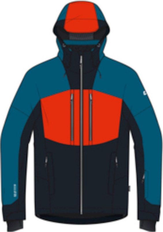 Veste - Ski - Kleurblock - Waterdicht - Ademend - Met Capuchon