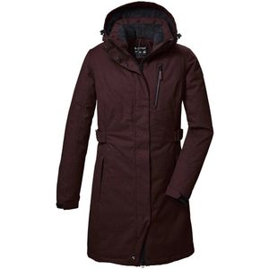 Killtec - KOW 303 WMN PRK - Damesparka - Donkerrood - Waterdicht en Ademend