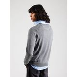 FYNCH-HATTON Gebreide Trui - Staal - Met Geborduurd Logo