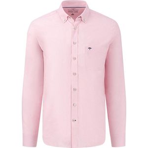 Fynch-Hatton - Oxford Overhemd - Blauw - 100% Katoen - Lange Mouwen