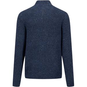 FYNCH HATTON - 1410347 - Full Zip Wollen Trui - Grijs - Wol