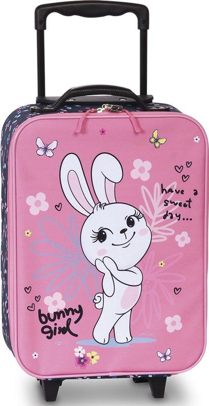 Fabrizio Trolley, Bunny Girl - 40 x 30 x 15 cm - Polyester