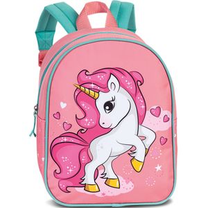 Unicorn Peuterrugzak Pink - 29 x 23 x 10 cm - Polyester