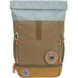 LÄSSIG Kinderrucksack »Nature, Mini Rolltop Backpack, Olive«, Reflektoren, aus recycelten PET-Flaschen