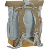 LÄSSIG Kinderrucksack »Nature, Mini Rolltop Backpack, Light Blue«, Reflektoren, aus recycelten PET-Flaschen