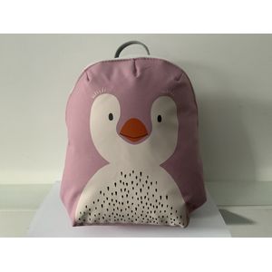 Tiny Backpack penguin rose