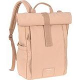 LÄSSIG Luiertas / rugtas Rolltop Up Backpack peach rose