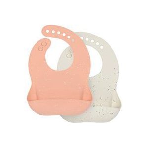 Lässig Slab Silicone Apricot/Nature 2-Pack