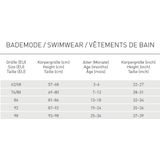 Lässig Splash & Fun Zwemshirt Rashguard Lange Mouw Moon powder blue, 03-06 maanden Maat 62/68