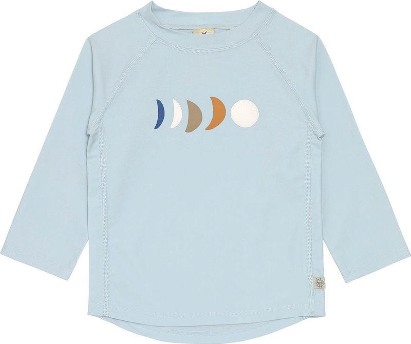 Lässig Splash & Fun Zwemshirt Rashguard Lange Mouw Moon powder blue, 03-06 maanden Maat 62/68
