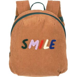 LÄSSIG Kleine kinderrugzak met borstriem, 20 x 9,5 x 24 cm, 3,5 liter, Smile Caramel, Rugzak voor kinderen