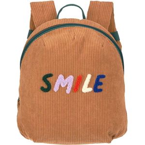 Lässig Kinderrugzak Tiny Backpack Cord Little Gang Smile Caramel
