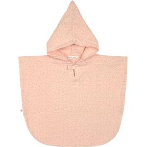 LÄSSIG peach Kinderbadponcho Muslin Dots rose