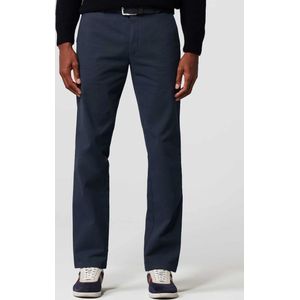 Meyer Chino Bonn Print Navy Heren Modern fit