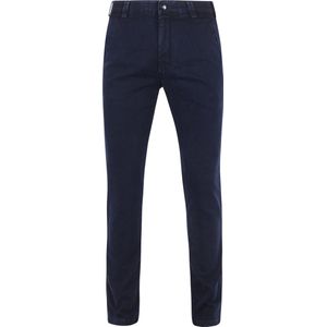 Meyer - 1022454500/18 - Flatfront Jeans - Blauw - 70% Biologisch Katoen
