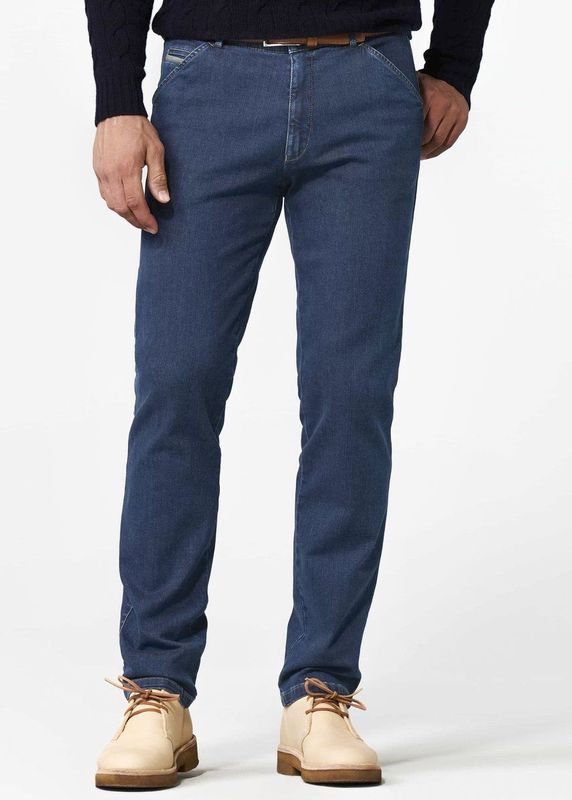 Meyer - Chicago Broek Donkerblauw - Heren - Modern-fit