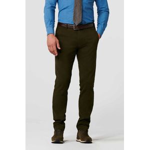 Meyer - Bonn - Broek - Groen - Katoen - Normale Fit