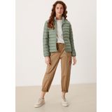 Lichtgewicht Gewatteerde Jas - Slim Fit - Effen Kleur - Voor Lente en Herfst