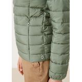 s.Oliver Gewatteerde Jas - Dennengroen - Met Opstaande Kraag