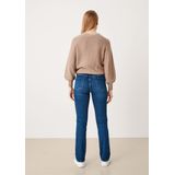 Beverly Jeans - Effen Blauw Denim - Bootcut - Mid Waist