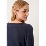 s.Oliver - Gebreide Trui - Zacht - 60% Viscose - 40% Katoen - Lange Mouwen