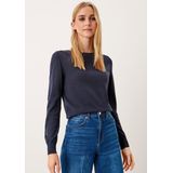 s.Oliver - Gebreide Trui - Zacht - 60% Viscose - 40% Katoen - Lange Mouwen