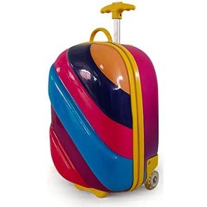 Bayer Chic 2000 - Bouncie Rainbow, kinderbagage, kinderkoffer, kleurrijk, multicolor, 46 cm, kinderbagage