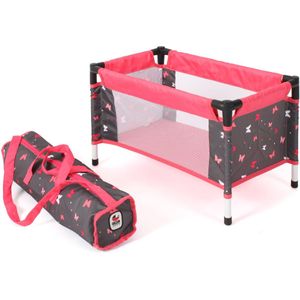 Poppen Stapelbed Roze/Wit - Het Speelgoed Winkeltje