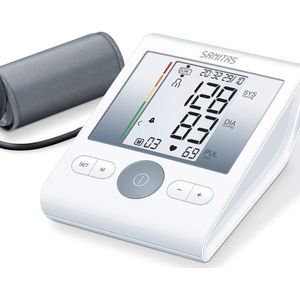 Sanitas SBM 22 Bloeddrukmeter bovenarm - Extra betrouwbare meting door rust detectie - 22 tot 36 cm Manchet - 2 Jaar garantie