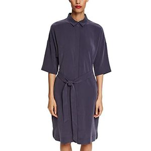 ESPRIT 052EO1E334 jurk, 010/ANTHRACITE, 40 voor dames, 010/Antraciet, 38
