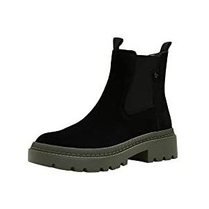 ESPRIT Modieuze Chelsea-laarzen voor dames, 001, zwart, 39 EU
