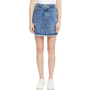 edc by ESPRIT Dames 082CC1D312 Rock, 902/BLUE MEDIUM WASH, 32