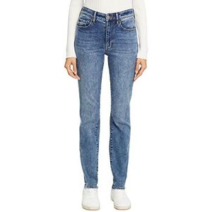 ESPRIT Dames 992EE1B381 Jeans, 902/BLUE MEDIUM WASH, 25/32