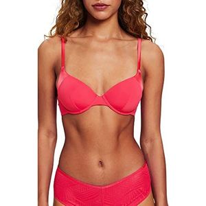 ESPRIT Voorgevormde beha dames Shiny Block Uw Bra,roze Fuchsia,80D