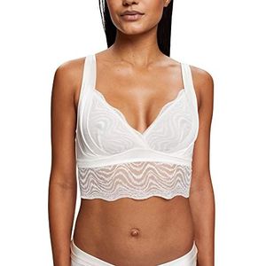 ESPRIT Bodywear Dames Moving LACE Soft Bra BH, Off White, L, off-white, L