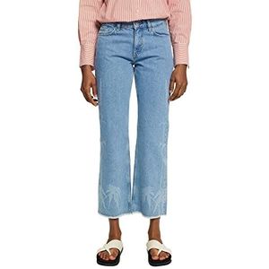 ESPRIT Dames 023EE1B305 Jeans, 903/BLUE Light WASH, 24, 903/Blue Light Wash.