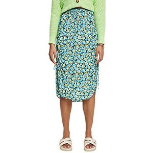 ESPRIT Dames 033EE1D304 Rock, 473/TURQUOISE 4, 32, 473/turquoise 4., 32