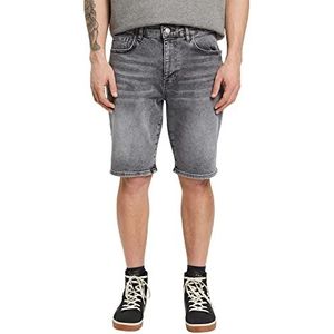 ESPRIT Jeansshorts voor heren, 922/Grey Medium Wash, 29