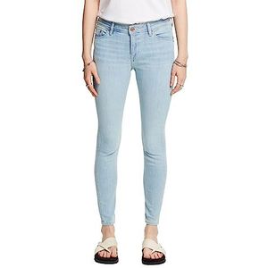 ESPRIT Slim Low damesjeans 903/Blue Light Wash, 34W / 30L, 903/Blue Light Wash