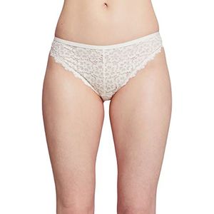 ESPRIT Bodywear Dames Flower LACE Mini Brief Hipster Slip, Off White, 42, off-white, 42