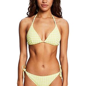 ESPRIT Dames Parage Beach Rcs Padded Triangle Bikini, Lime Yellow 3, 42