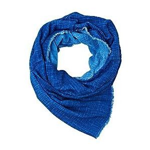 ESPRIT Accessoires Dames 043EA1Q306 Fashion Sjaal, 430/BLUE, Standaard, 430 / blauw, One Size