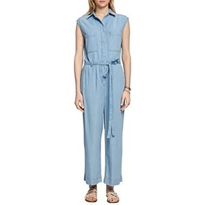 ESPRIT Collection Dames 053EO1L301 overalls, 903/BLUE Light WASH, 40, 903/Blue Light Wash., 40