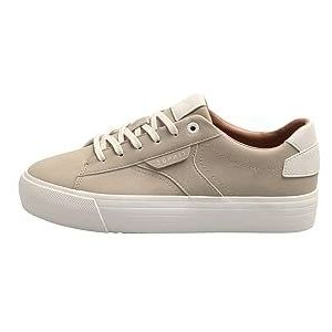 ESPRIT Lace-up sneakers voor dames, 240/TAUPE, 38 EU, 240 Taupe, 38 EU