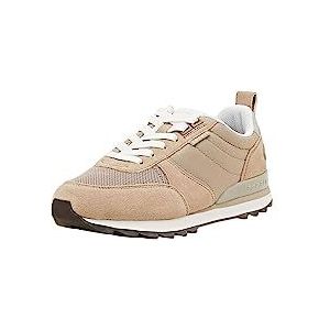 ESPRIT Lace-up sneakers voor dames, 240/TAUPE, 37 EU, 240 Taupe, 37 EU