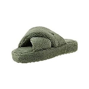 ESPRIT Comfortabele damesslippers, 310/groen, 42 EU, 310 groen, 42 EU