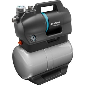 Gardena hydrofoorpomp 3900 Silent: Pomp met waterreservoir van 21 l en geïntegreerd filter, debiet 3900 l/h, drukvermogen 4,3 bar, geluidsarm, onderhoudsvrij (9066-20)