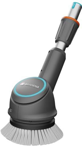 Tellerbürsten-Aufsatz für AquaBrush, Zubehör für Akku-Multi-Reiniger, mit Bürste - Schwarz - Gardena