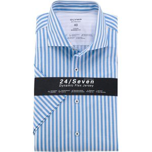 Olymp - Luxor - Overhemd - Lichtblauw - Katoen